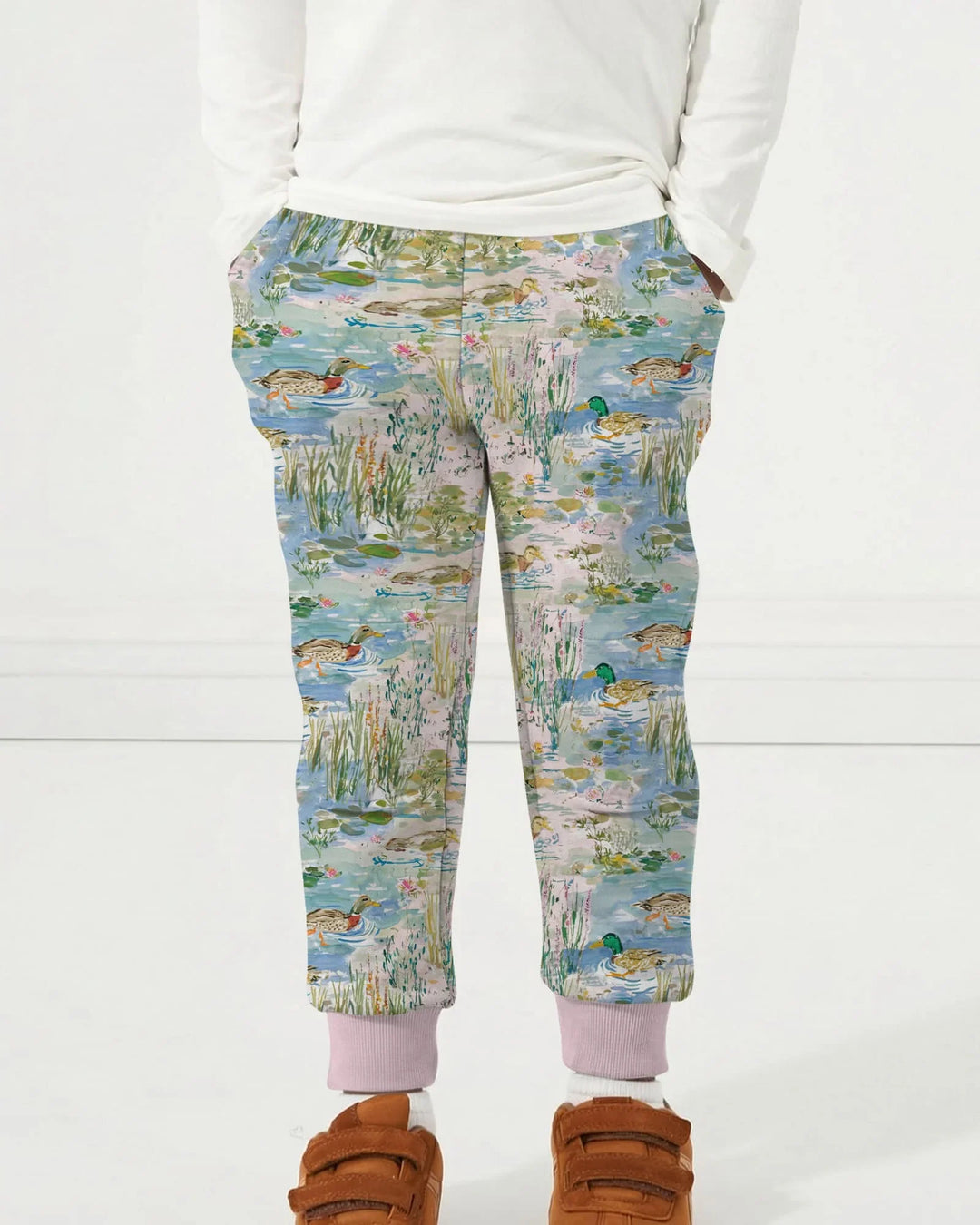 Aquarell Stockente Bambus Jogger