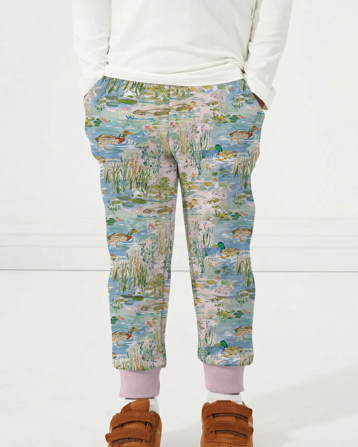 Aquarell Stockente Bambus Jogger
