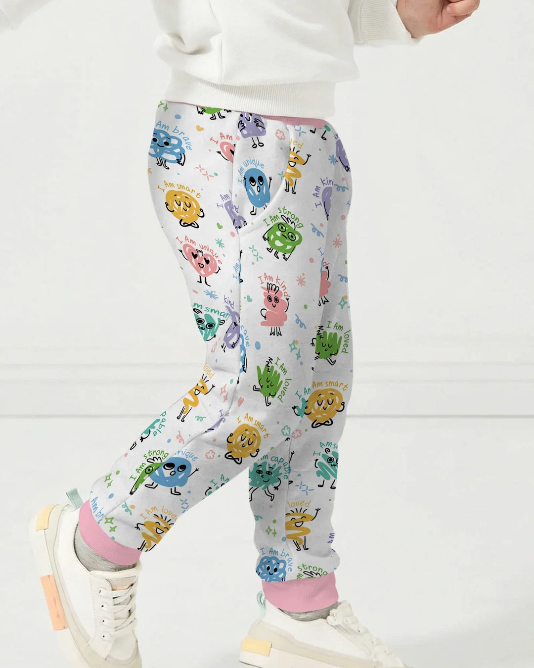 Positive Affirmations Bamboo Jogger