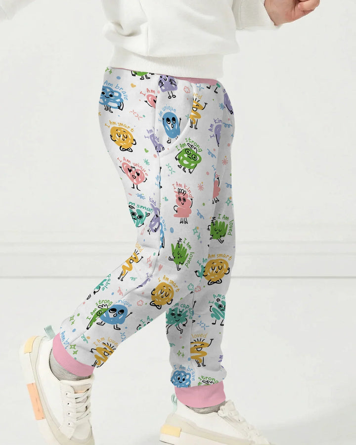 Positive Affirmations Bamboo Jogger