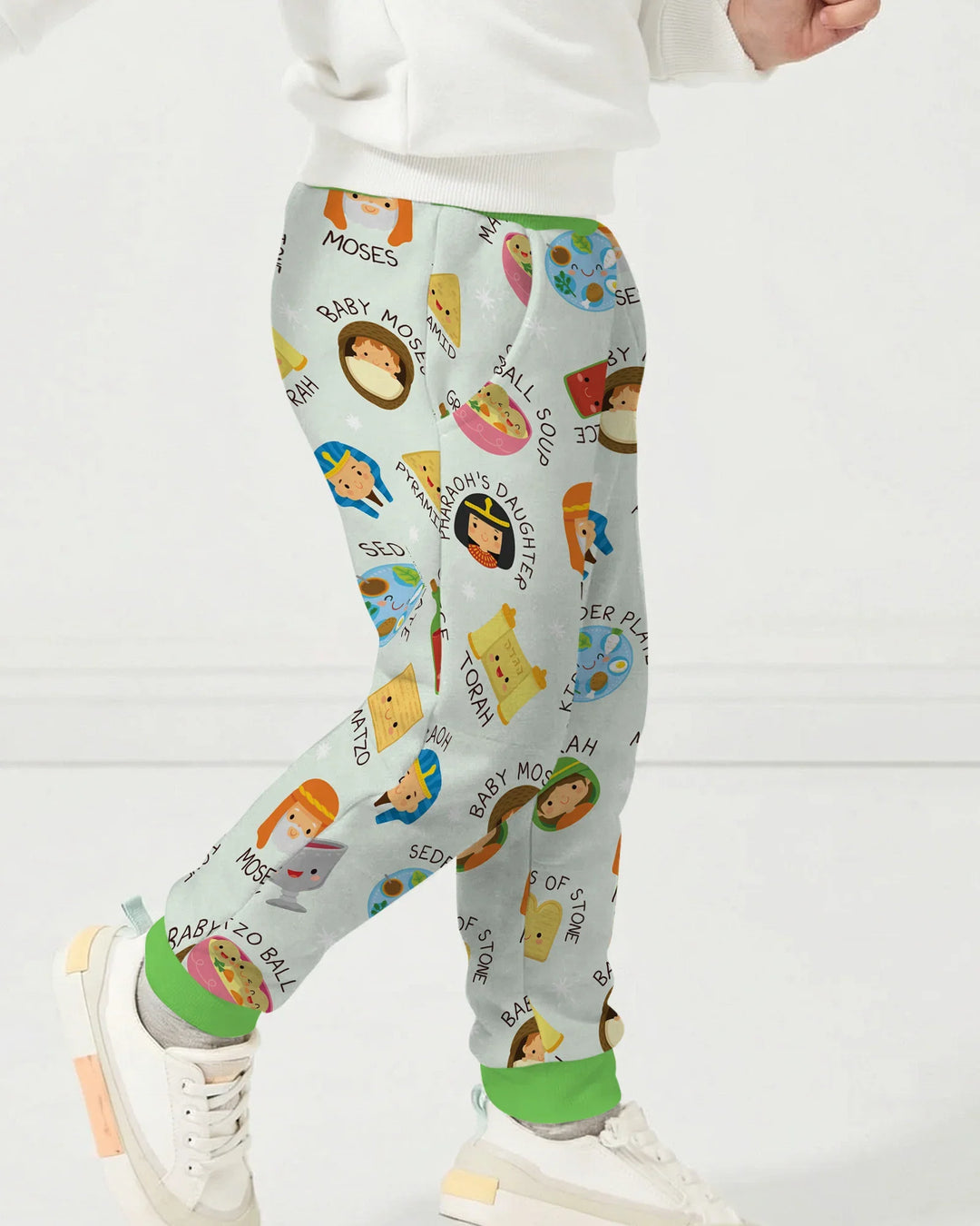 Niedliche Passah-Figuren Bambus-Jogger