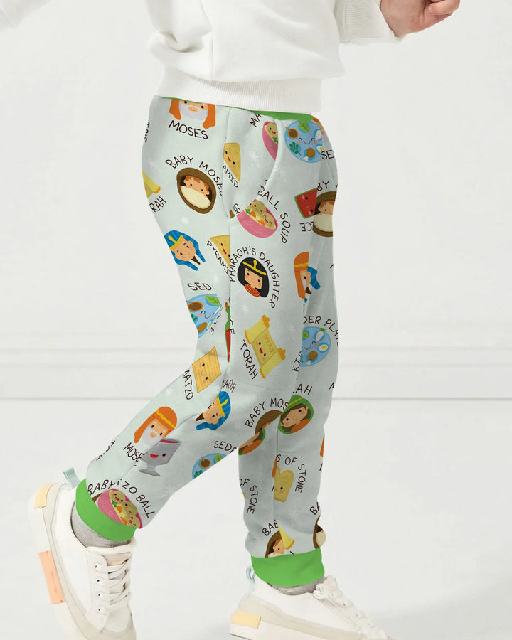 Niedliche Passah-Figuren Bambus-Jogger