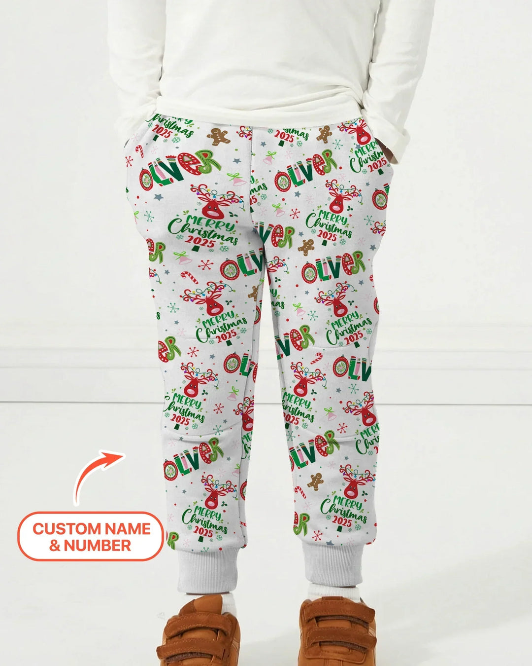 Custom Name "Whimsical Little Things" Bamboo Jogger