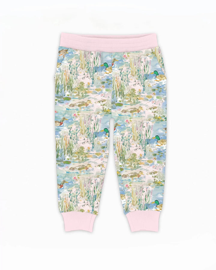 Aquarell Stockente Bambus Jogger