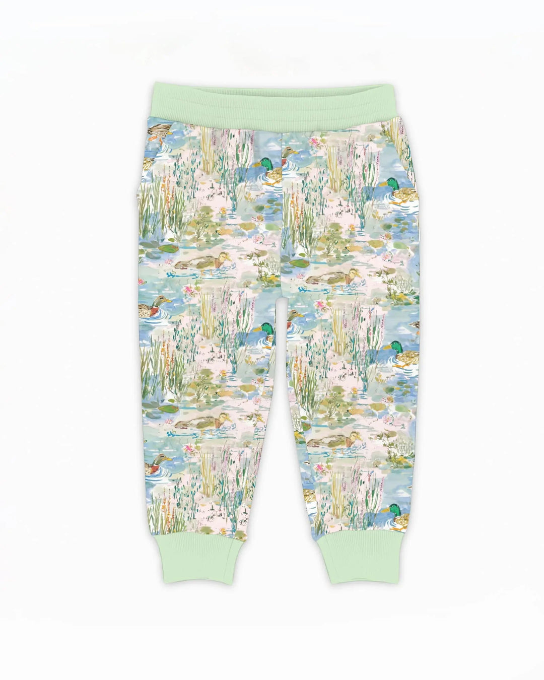 Aquarell Stockente Bambus Jogger