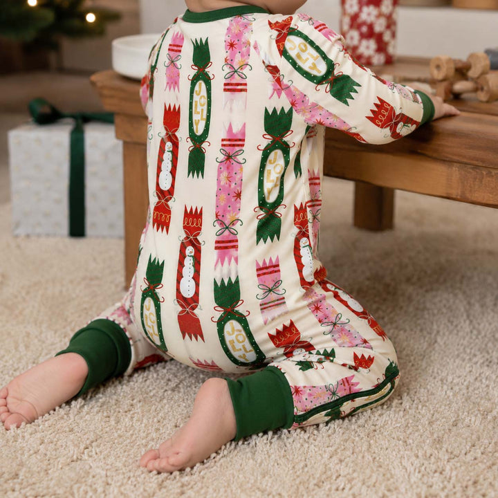 Jolly Christmas Crackers Bamboo Convertible Zippy
