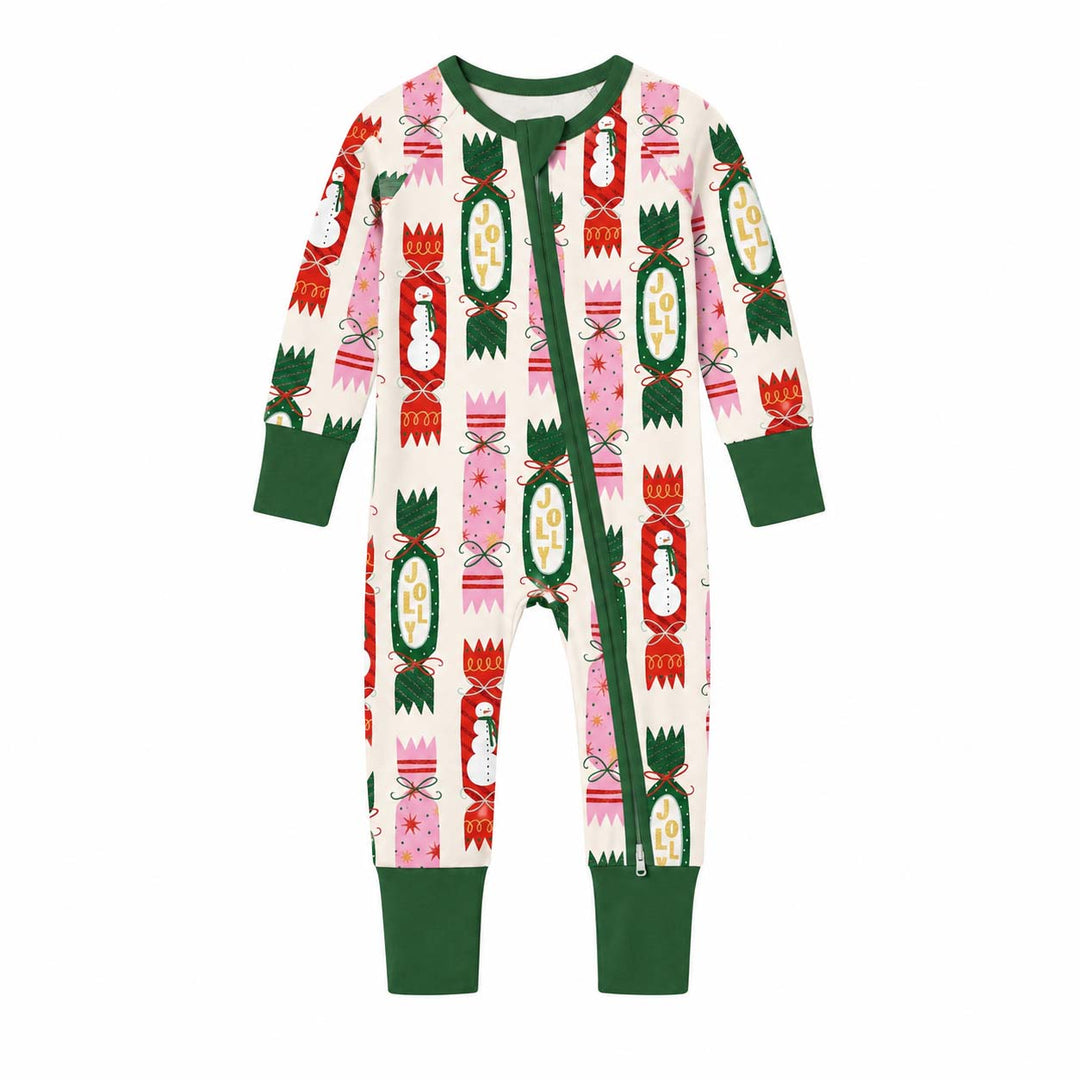 Jolly Christmas Crackers Bamboo Convertible Zippy