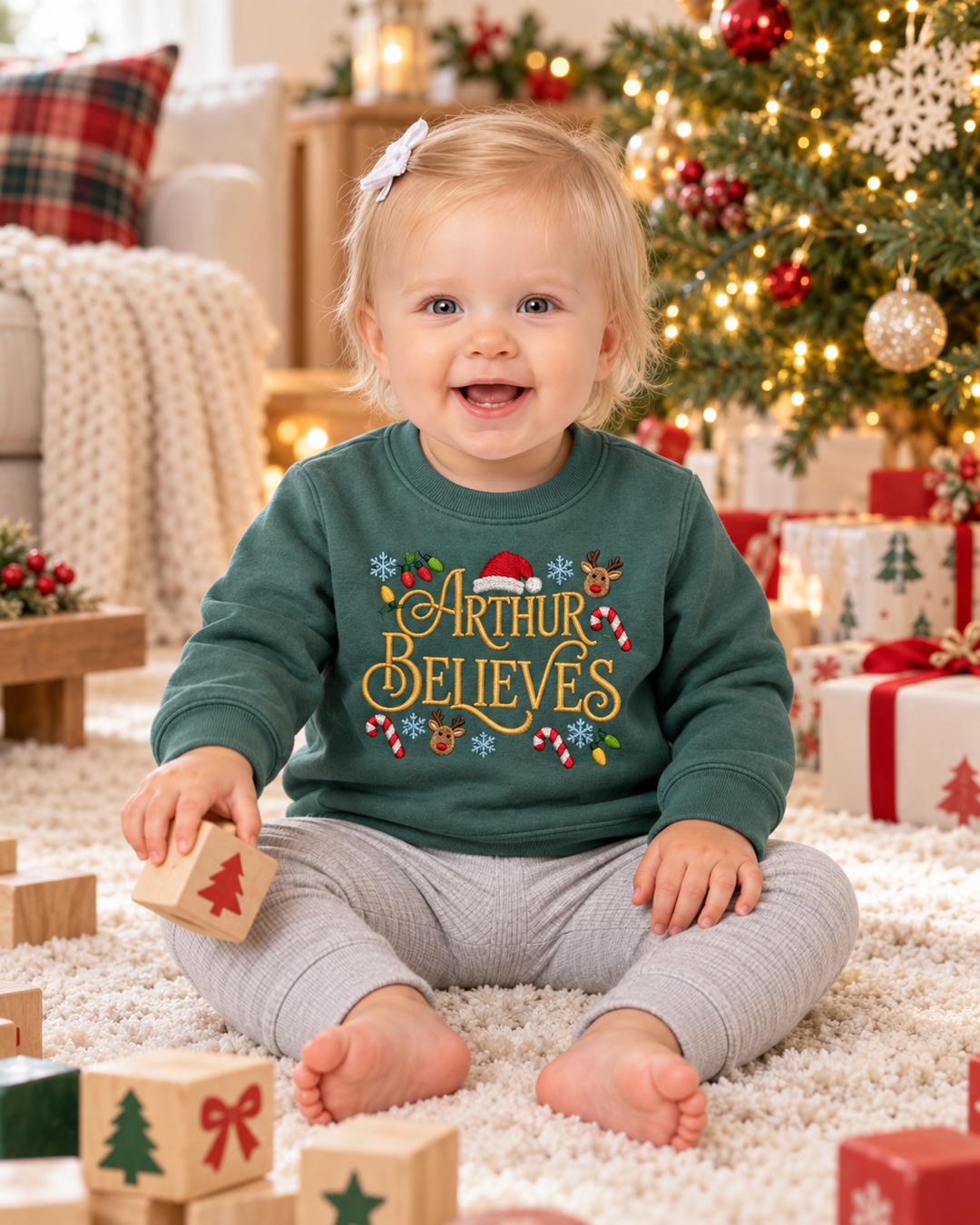 Sweatshirt mit Rundhalsausschnitt aus Bambusfaser