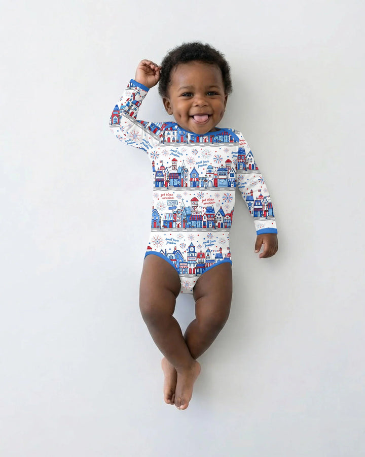 Gerippte Babykleidung mit individuellem Foto - Weich &amp; Skizzenhaft