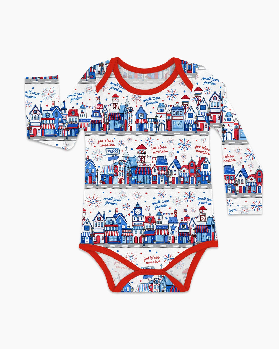 Gerippte Babykleidung mit individuellem Foto - Weich &amp; Skizzenhaft