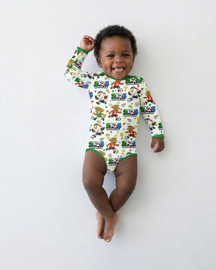 Gerippte Babykleidung mit individuellem Foto - Weich &amp; Skizzenhaft