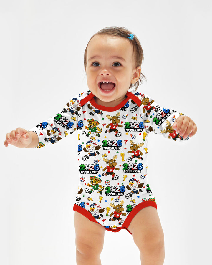 Gerippte Babykleidung mit individuellem Foto - Weich &amp; Skizzenhaft