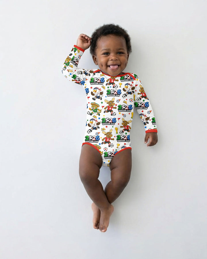 Gerippte Babykleidung mit individuellem Foto - Weich &amp; Skizzenhaft