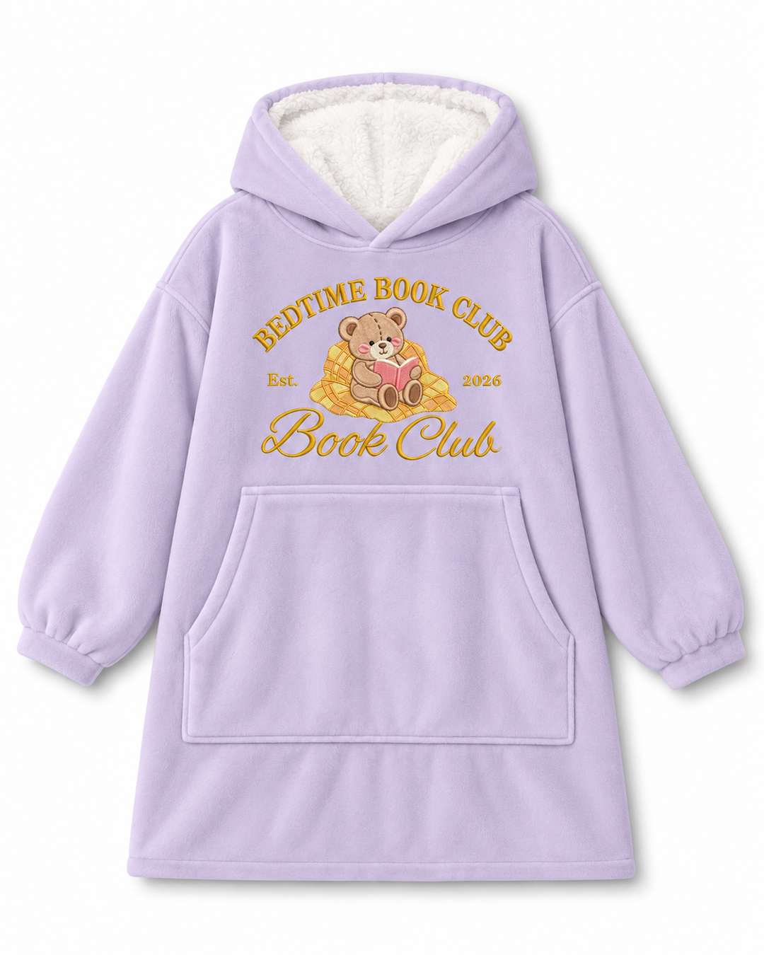 Benutzerdefinierter Bambus-Deckenhoodie (Vorlage)