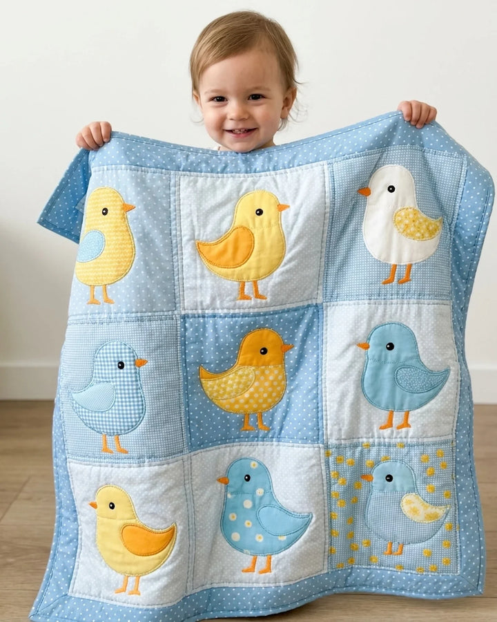 Vorlage Quilt Decke
