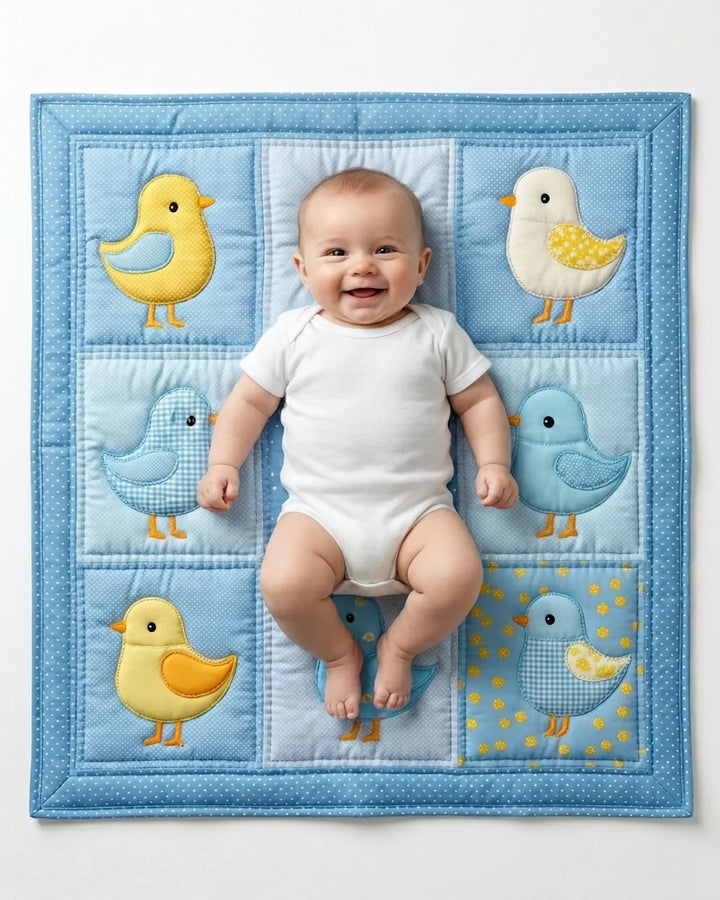 Vorlage Quilt Decke
