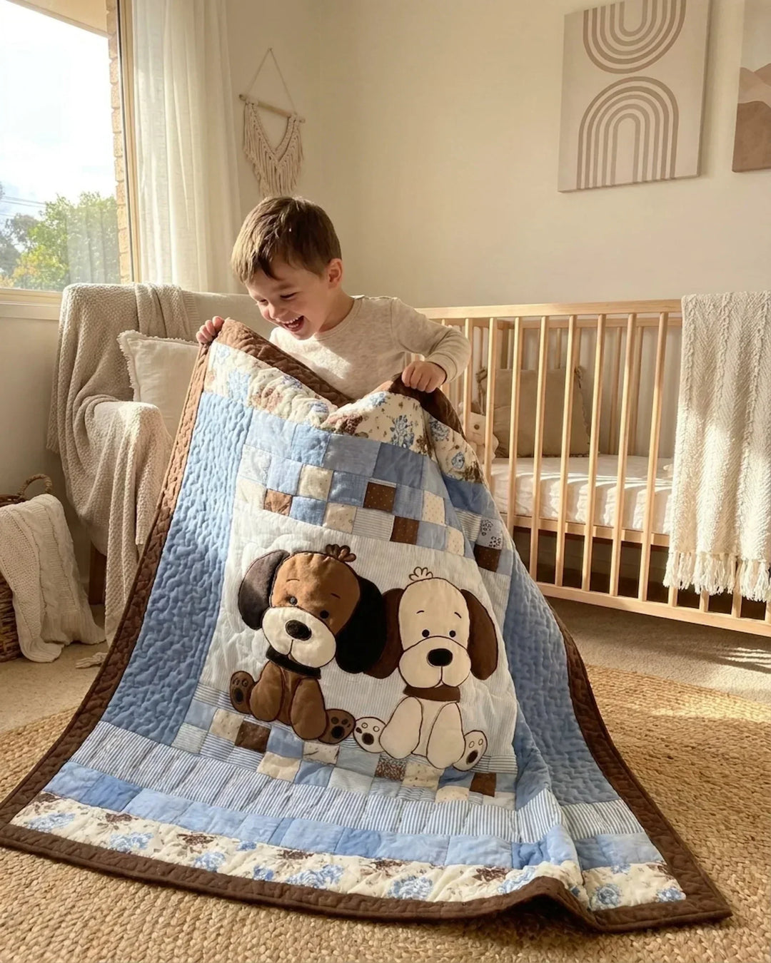 Vorlage Quilt Decke