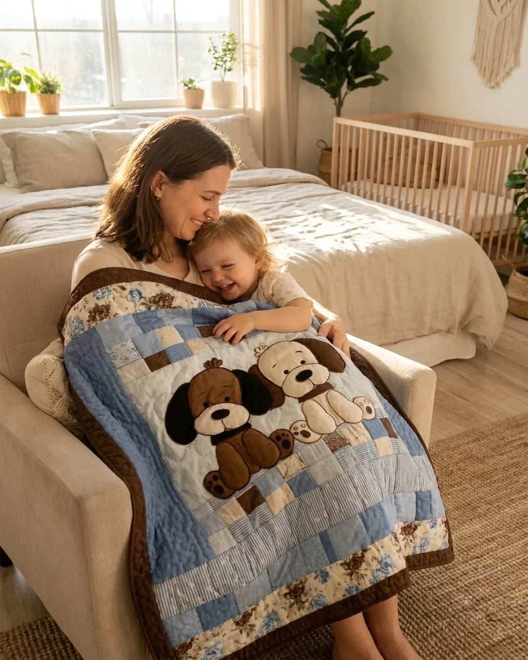 Vorlage Quilt Decke