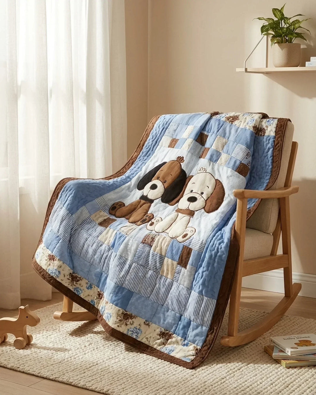 Vorlage Quilt Decke