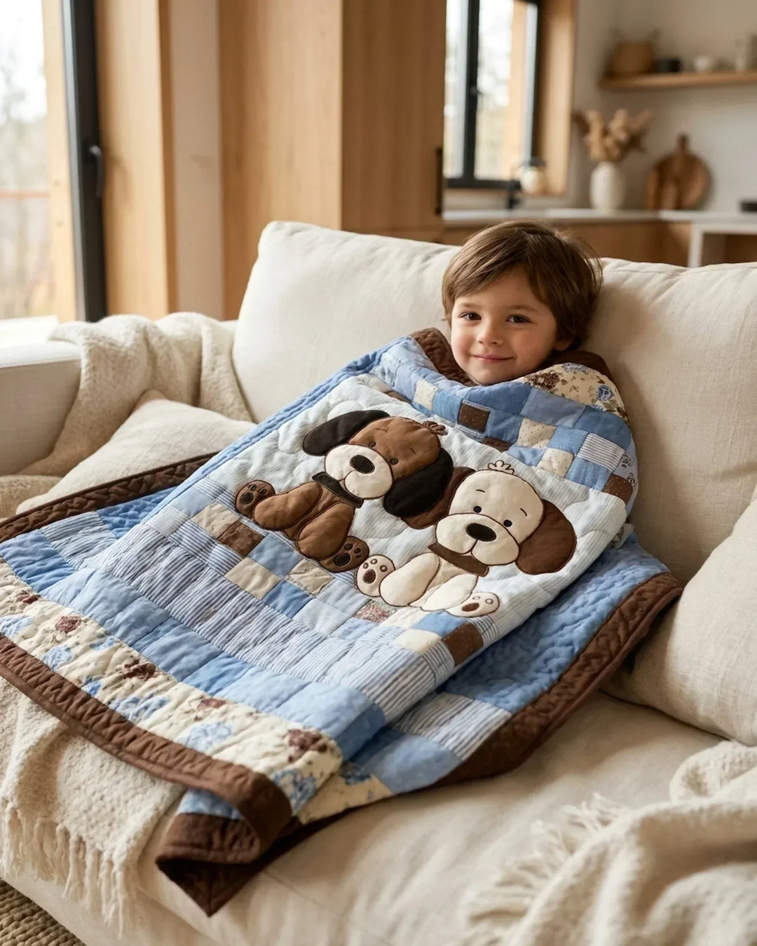Vorlage Quilt Decke