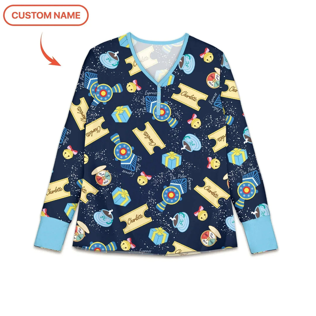 Vorlage für individuelles Damen-Pyjama-Set