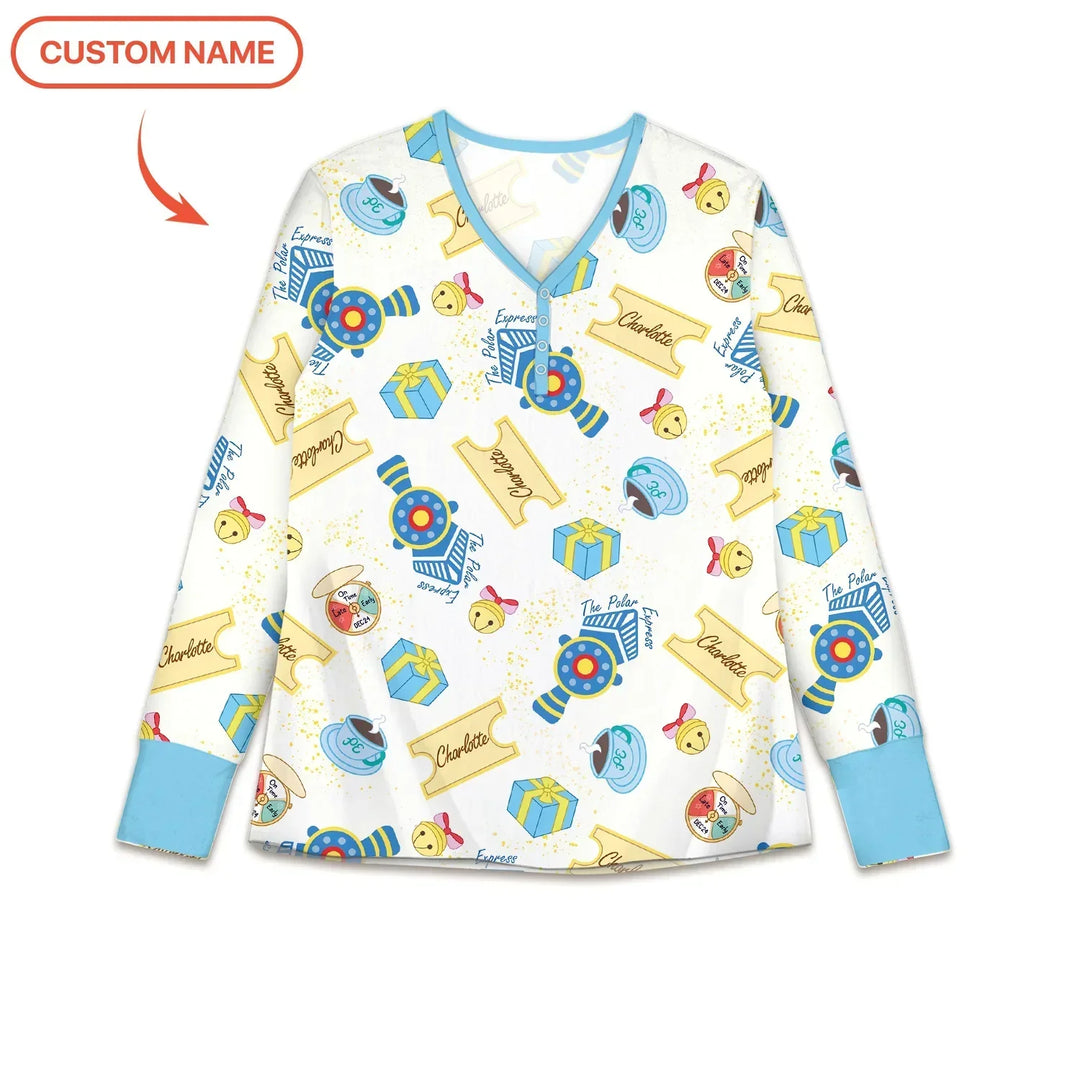 Vorlage für individuelles Damen-Pyjama-Set