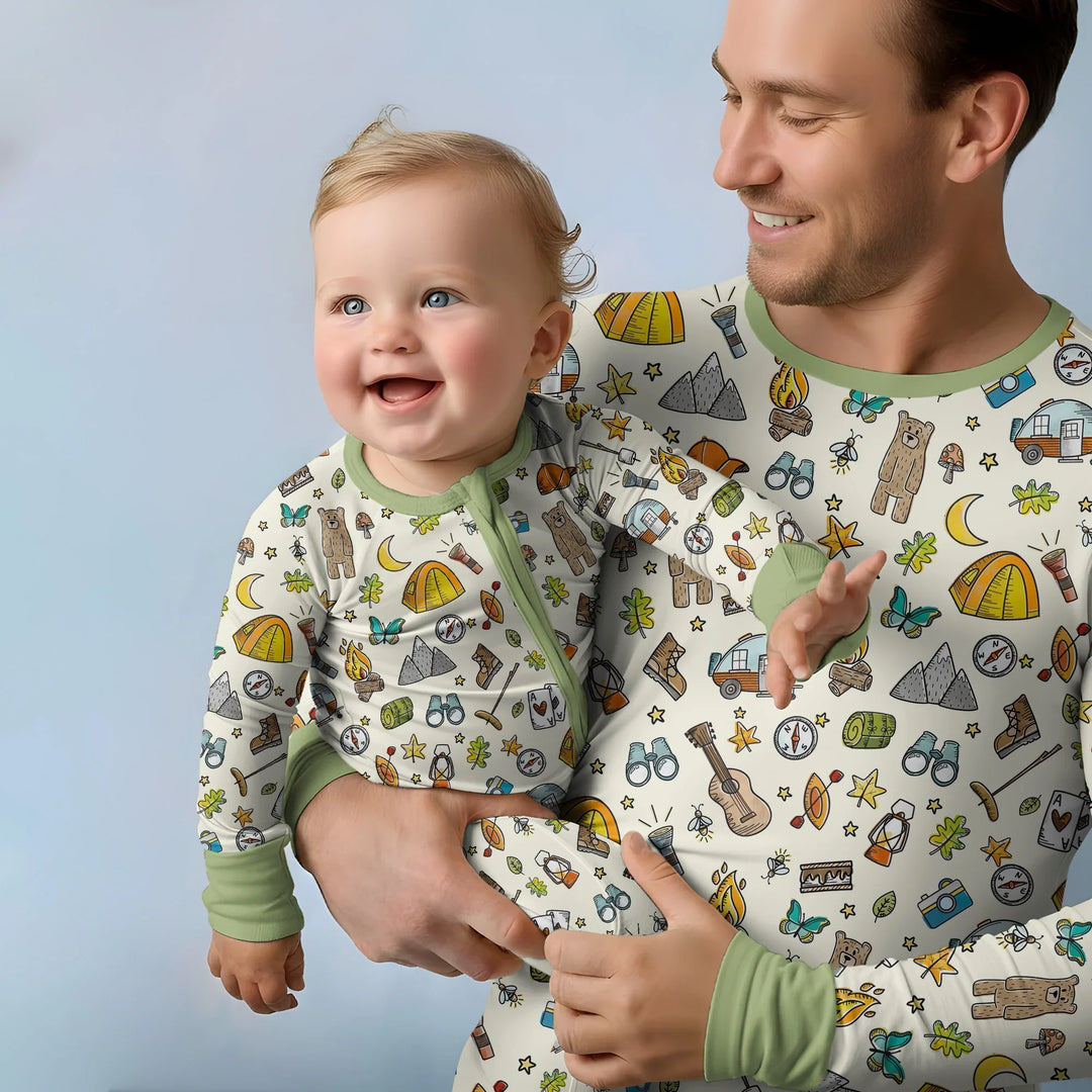 Vorlage Herren-Pyjama-Set