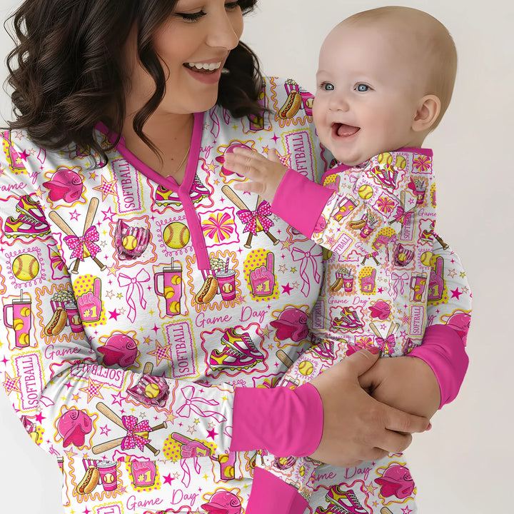 Gerippte Babykleidung mit individuellem Foto - Weich &amp; Skizzenhaft