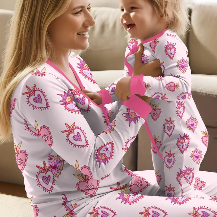 Mi Milagro Damen-Pyjama-Set aus Bambus