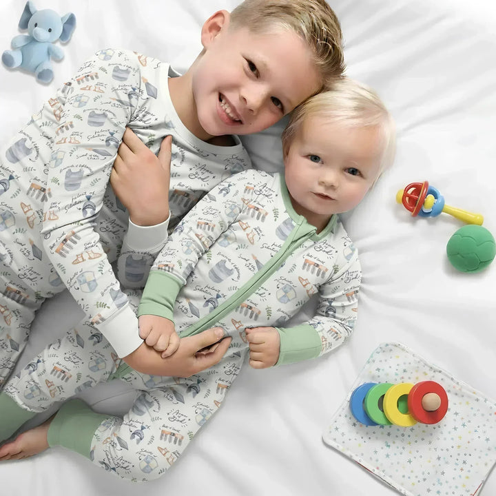 Gerippte Babykleidung mit individuellem Foto - Weich &amp; Skizzenhaft