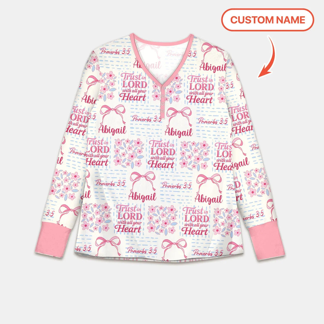Vorlage für individuelles Damen-Pyjama-Set