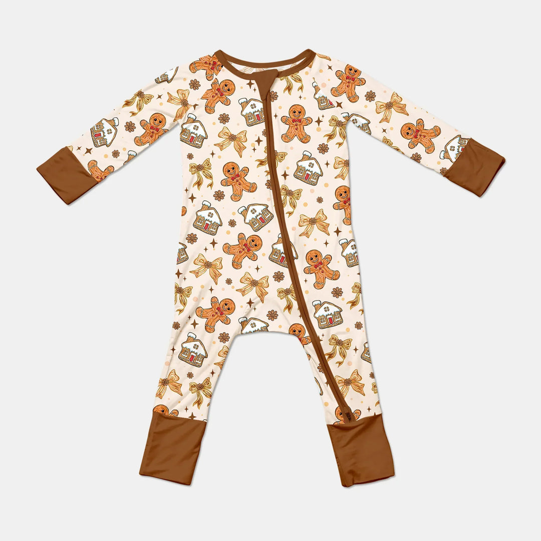 Brushstroke Gingerbread Convertible Zippy , Brushstroke Gingerbread Convertible Zippy - 0-3M