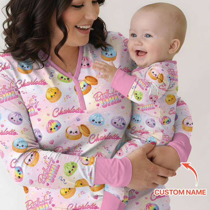 Vorlage Bambus Damen Pyjama Set