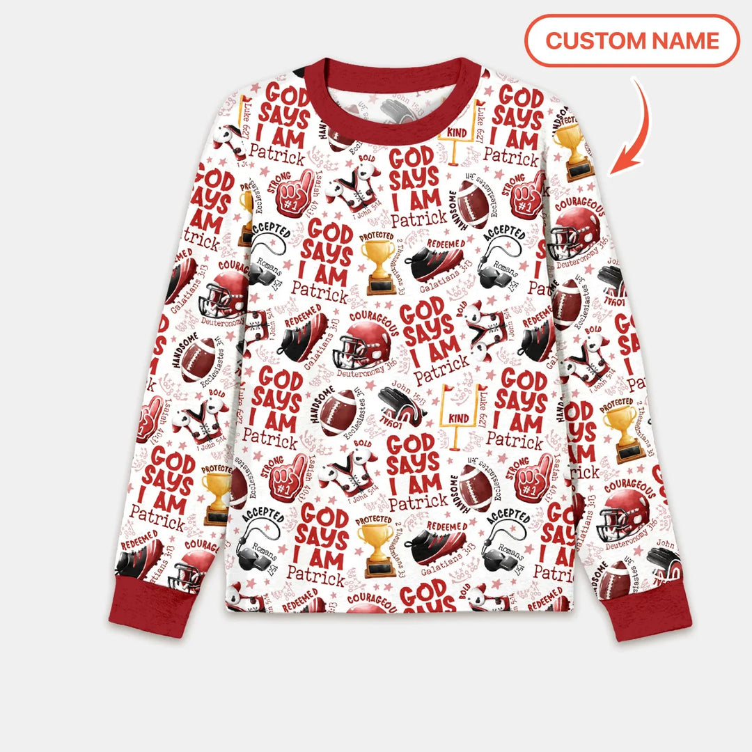 Vorlage Benutzerdefiniertes Herren-Pyjama-Set