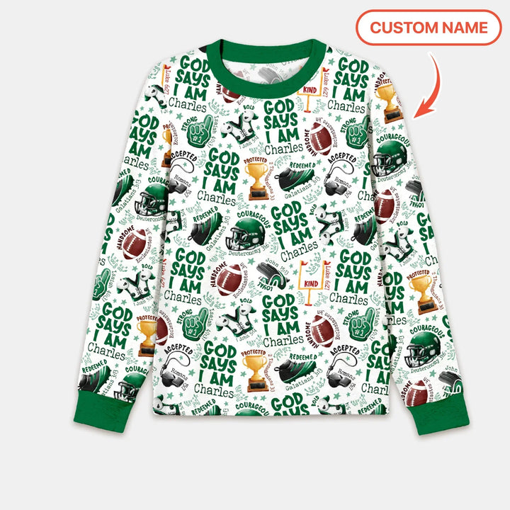 Vorlage Benutzerdefiniertes Herren-Pyjama-Set