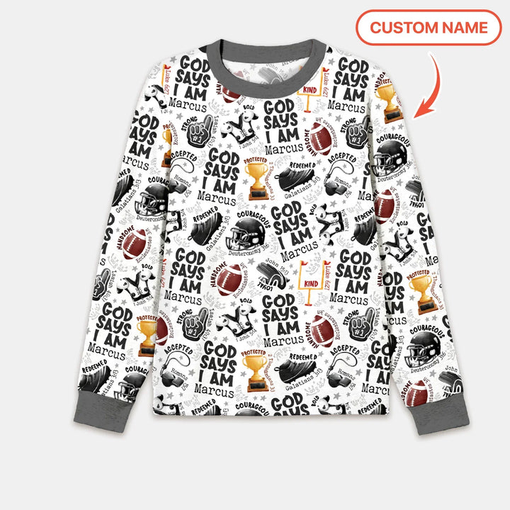 Vorlage Benutzerdefiniertes Herren-Pyjama-Set