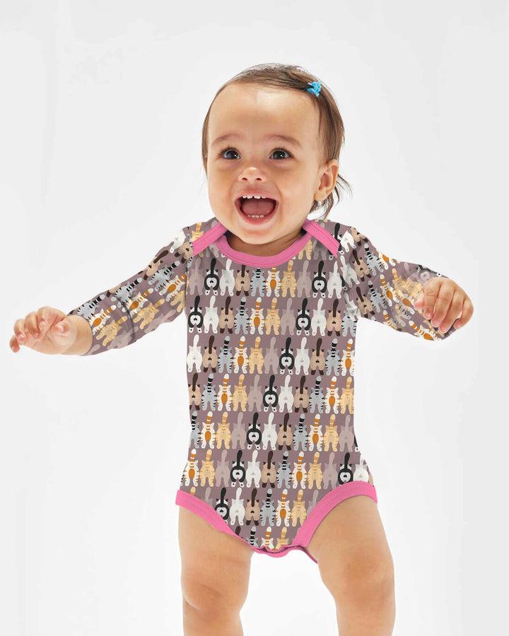 Gerippte Babykleidung mit individuellem Foto - Weich &amp; Skizzenhaft