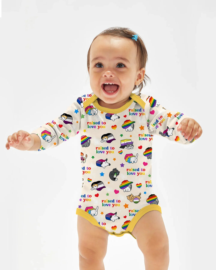 Gerippte Babykleidung mit individuellem Foto - Weich &amp; Skizzenhaft