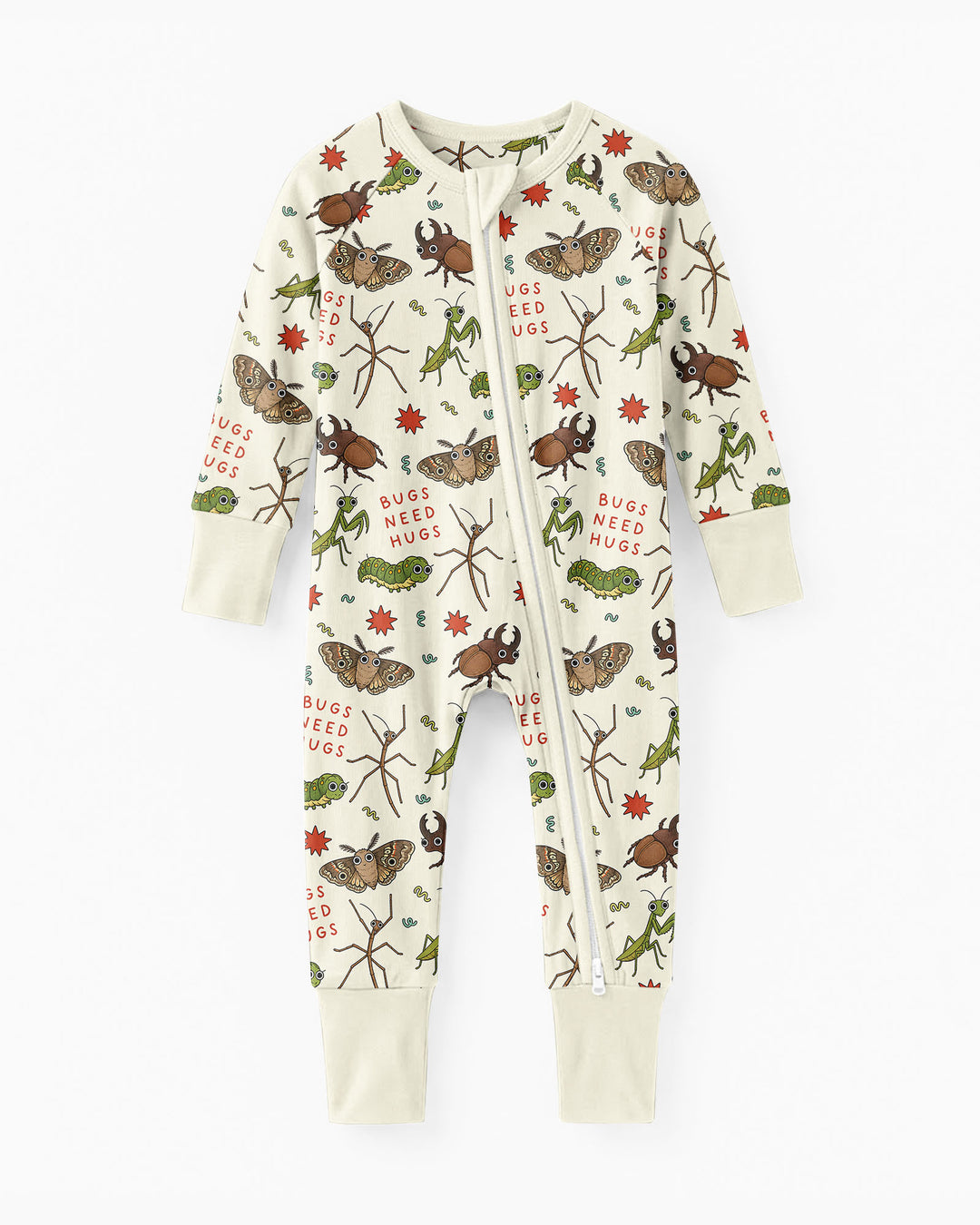 Cute Insect Friends Bamboo Convertible Zippy