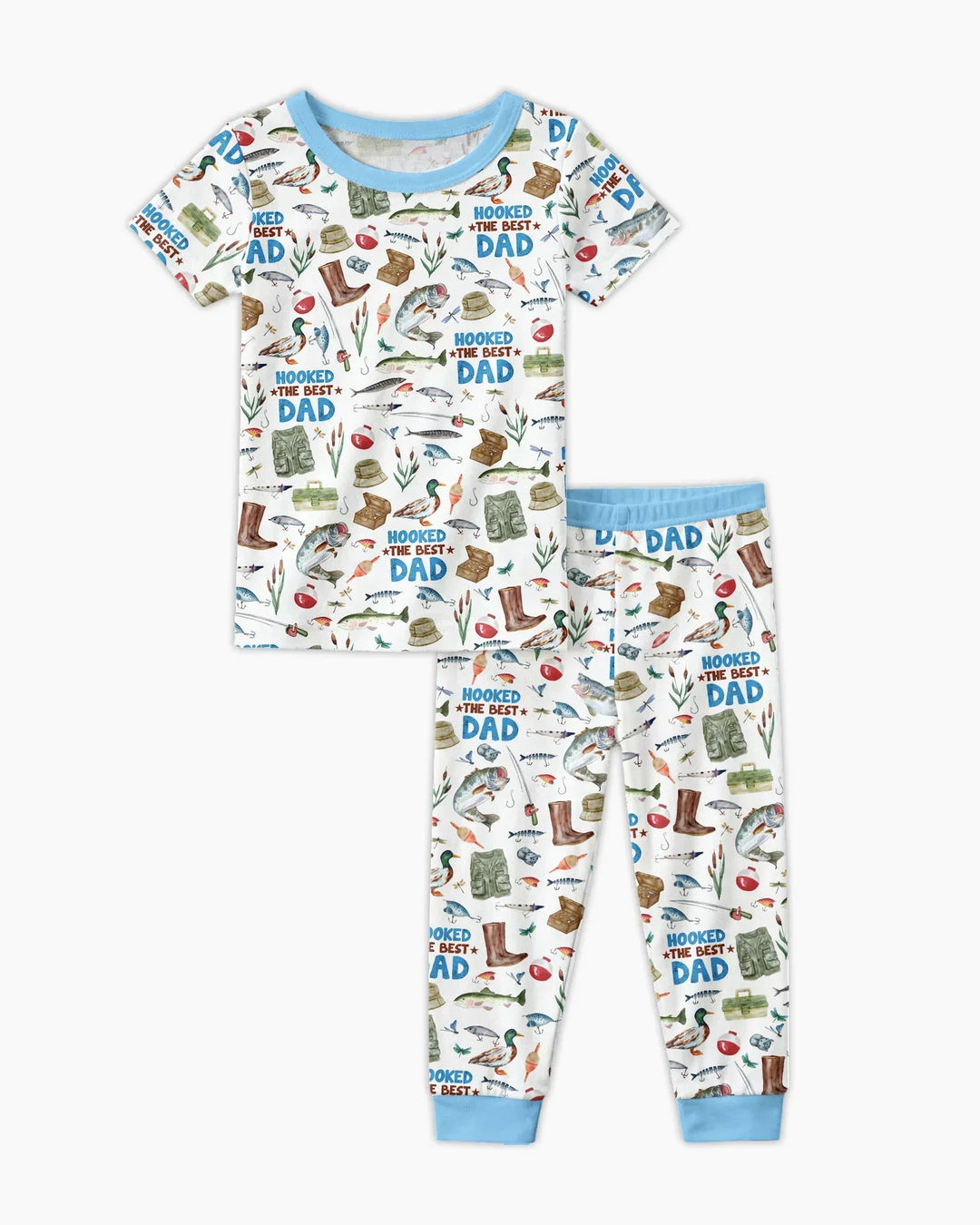 Zweiteiliges, kurzärmliges Pyjama-Set mit Marienkäfern