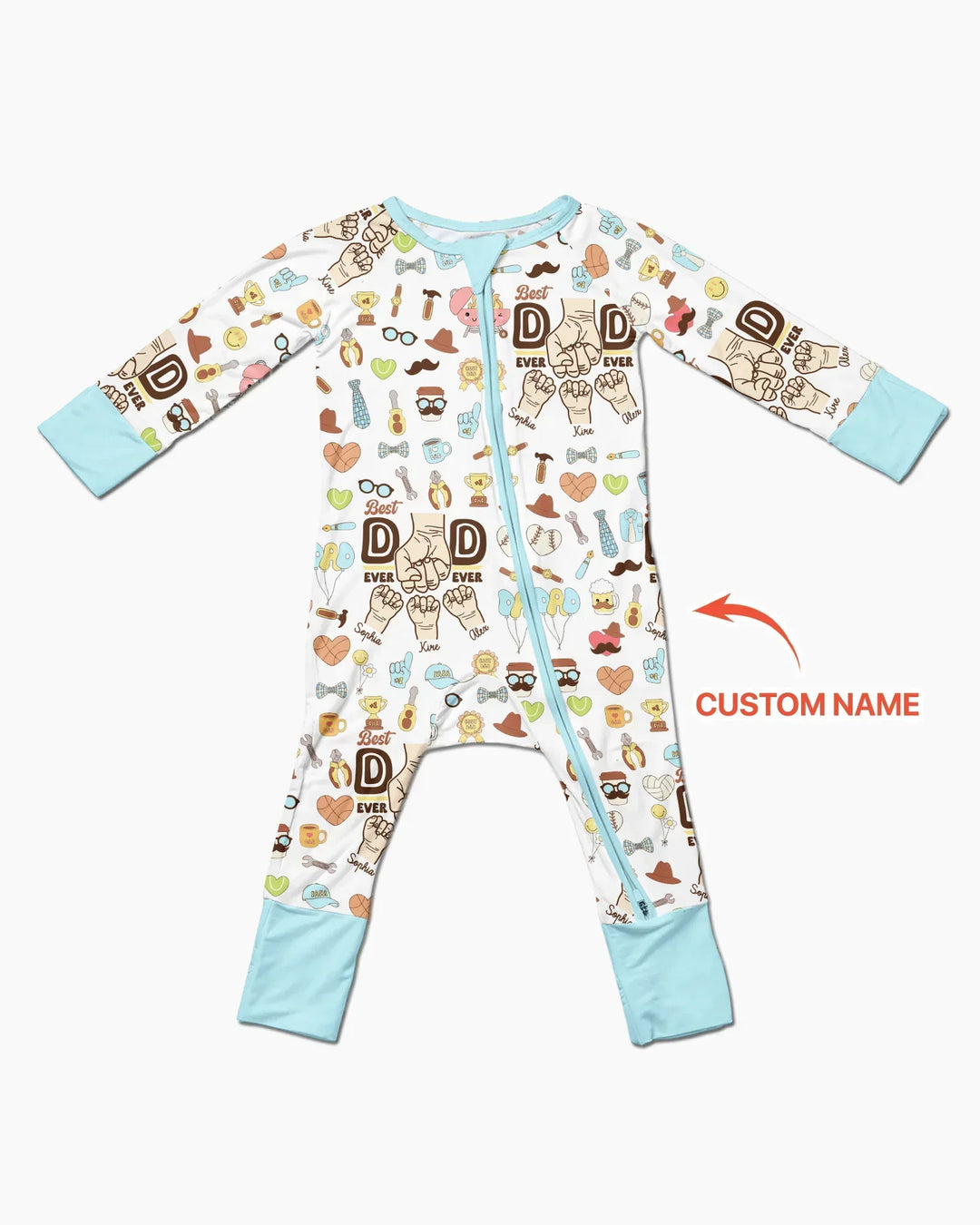 Gerippte Babykleidung mit individuellem Foto - Weich &amp; Skizzenhaft