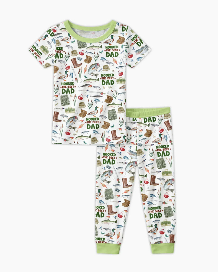 Zweiteiliges, kurzärmliges Pyjama-Set mit Marienkäfern