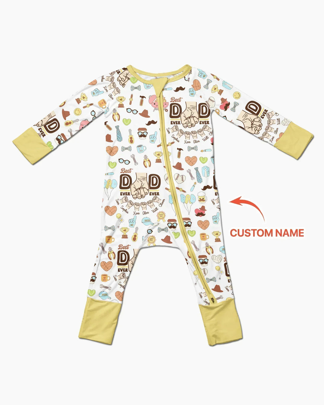 Gerippte Babykleidung mit individuellem Foto - Weich &amp; Skizzenhaft