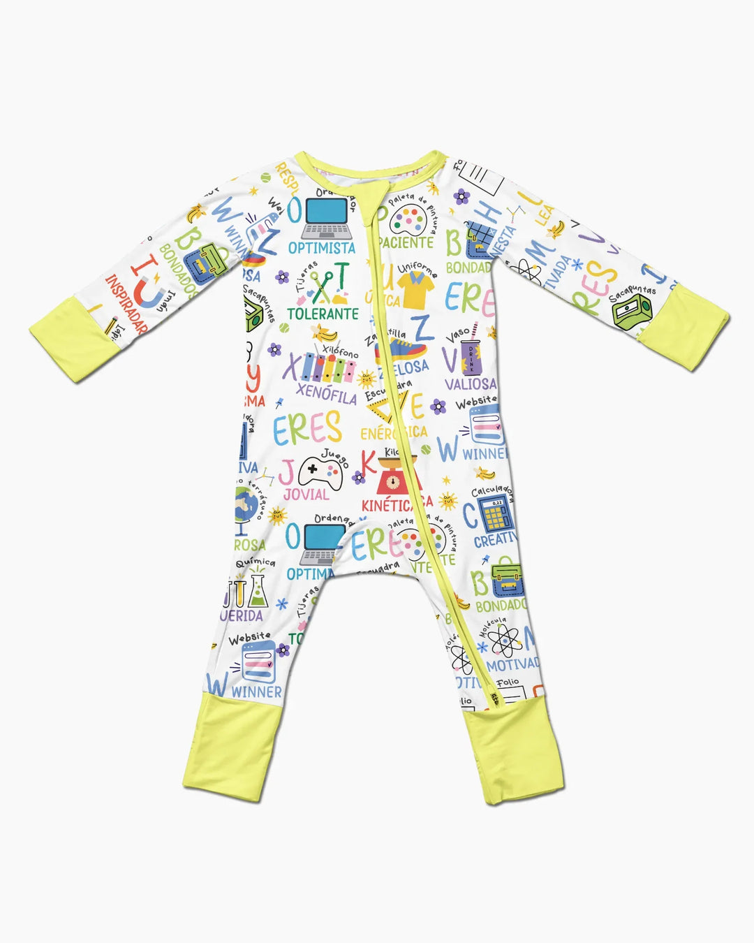 Gerippte Babykleidung mit individuellem Foto - Weich &amp; Skizzenhaft