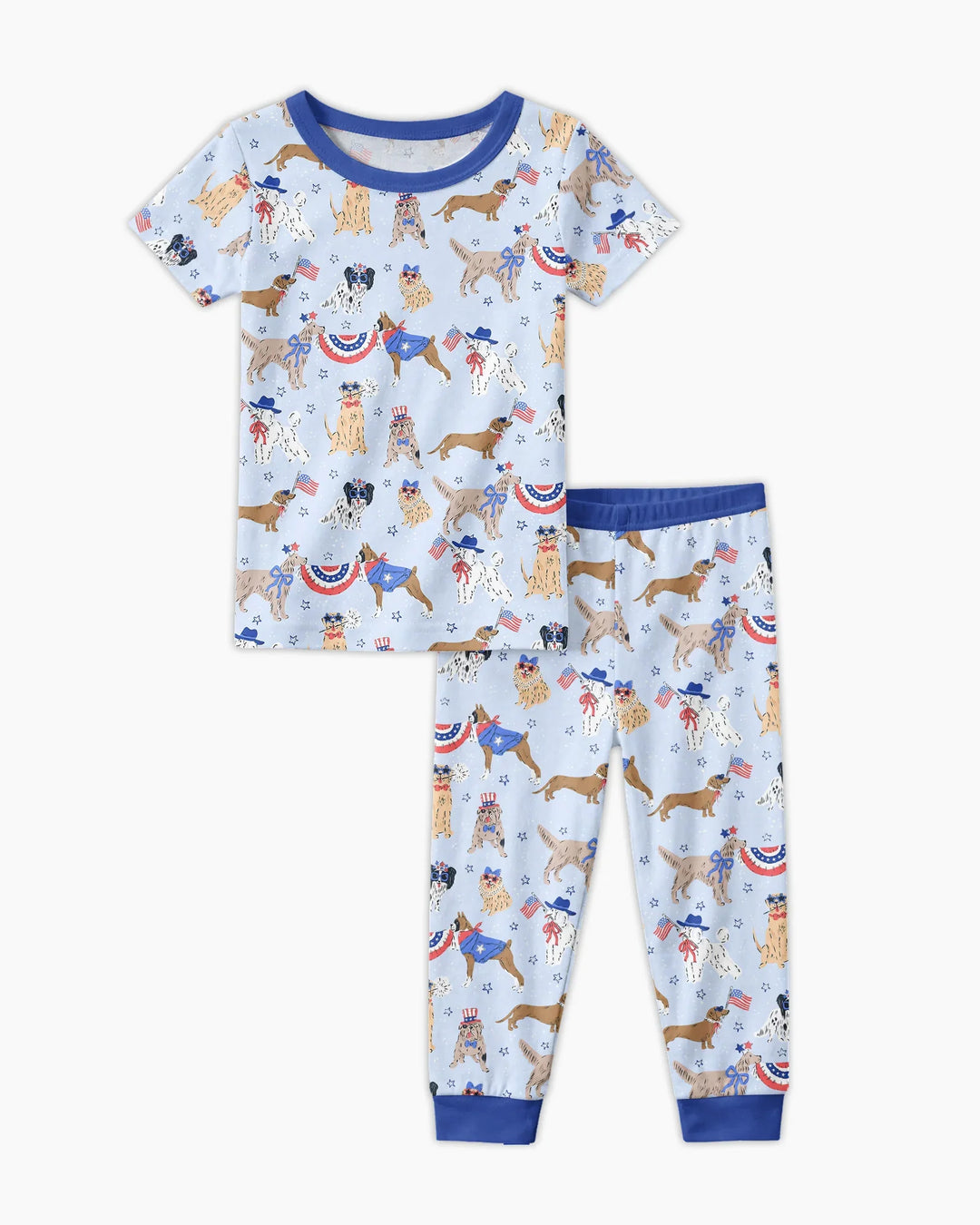 Zweiteiliges, kurzärmliges Pyjama-Set mit Marienkäfern