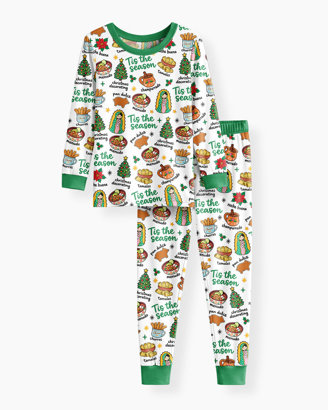 It's Abuelita and Pan Dulce Season Bamboo Two Piece Long Sleeve Pajama Set