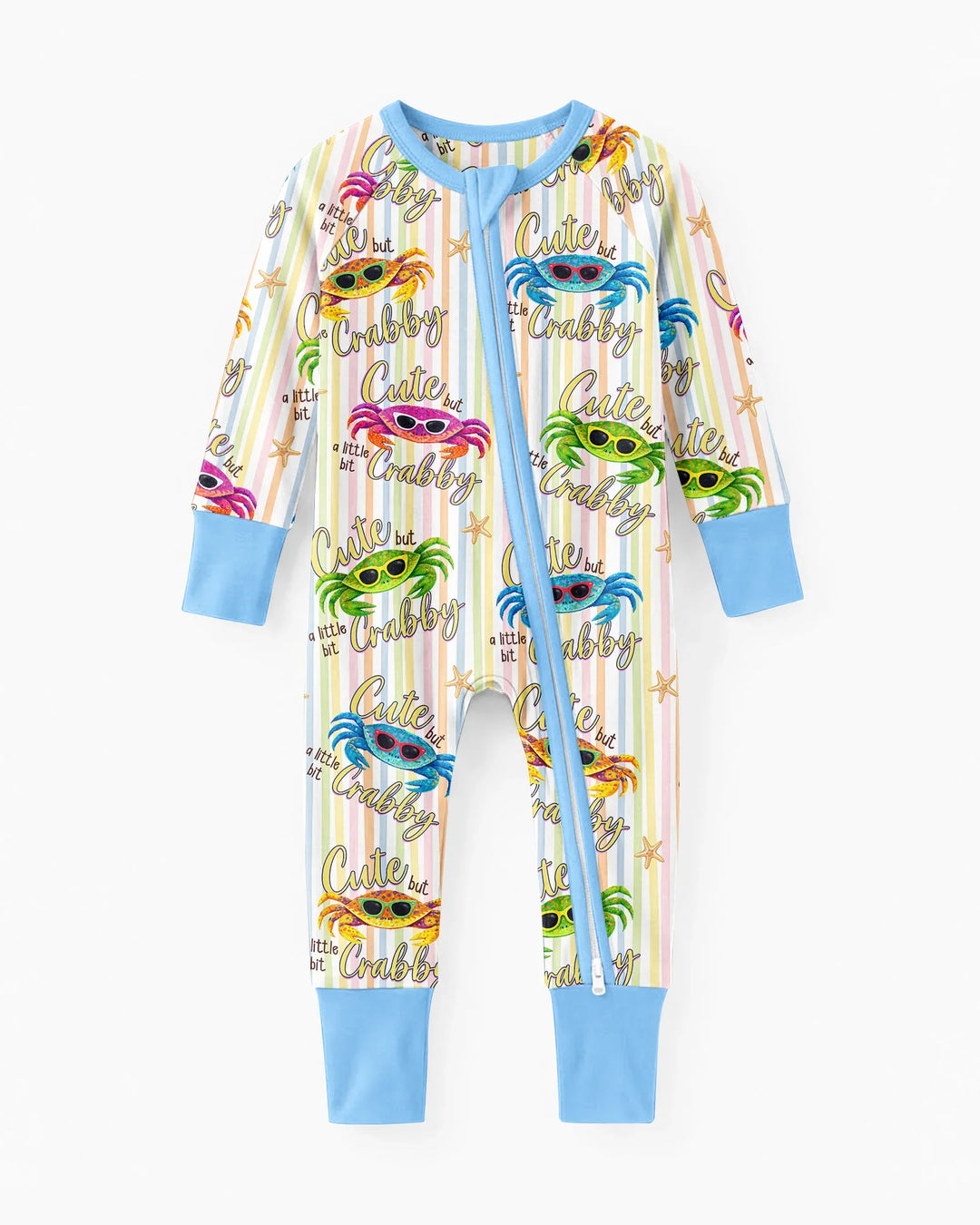 Cute But A Little Bit Crabby Bamboo Convertible Zippy