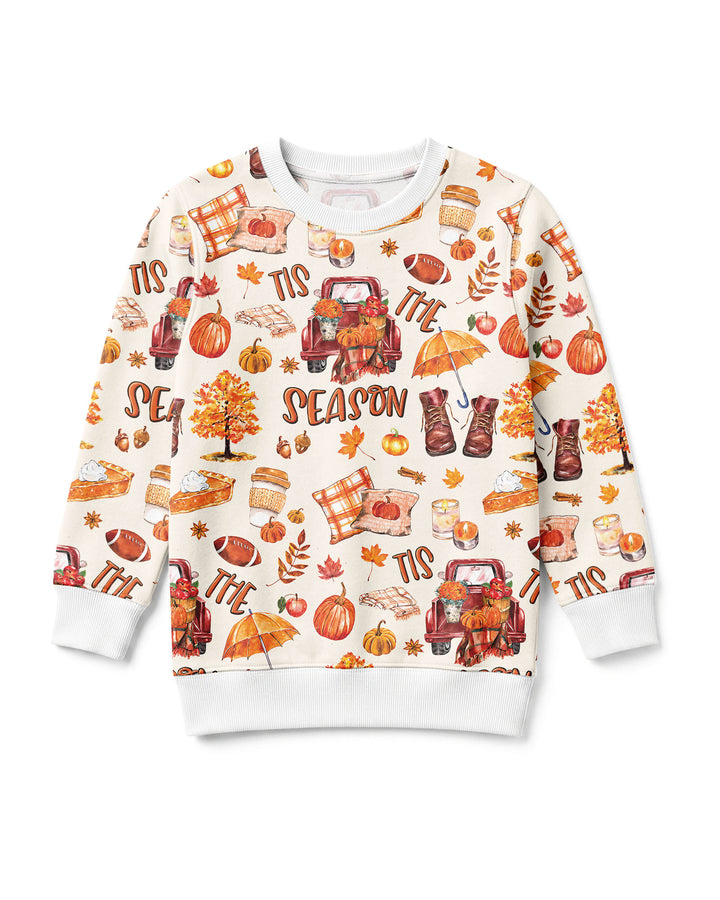 Sweatshirt mit Rundhalsausschnitt aus Bambusfaser
