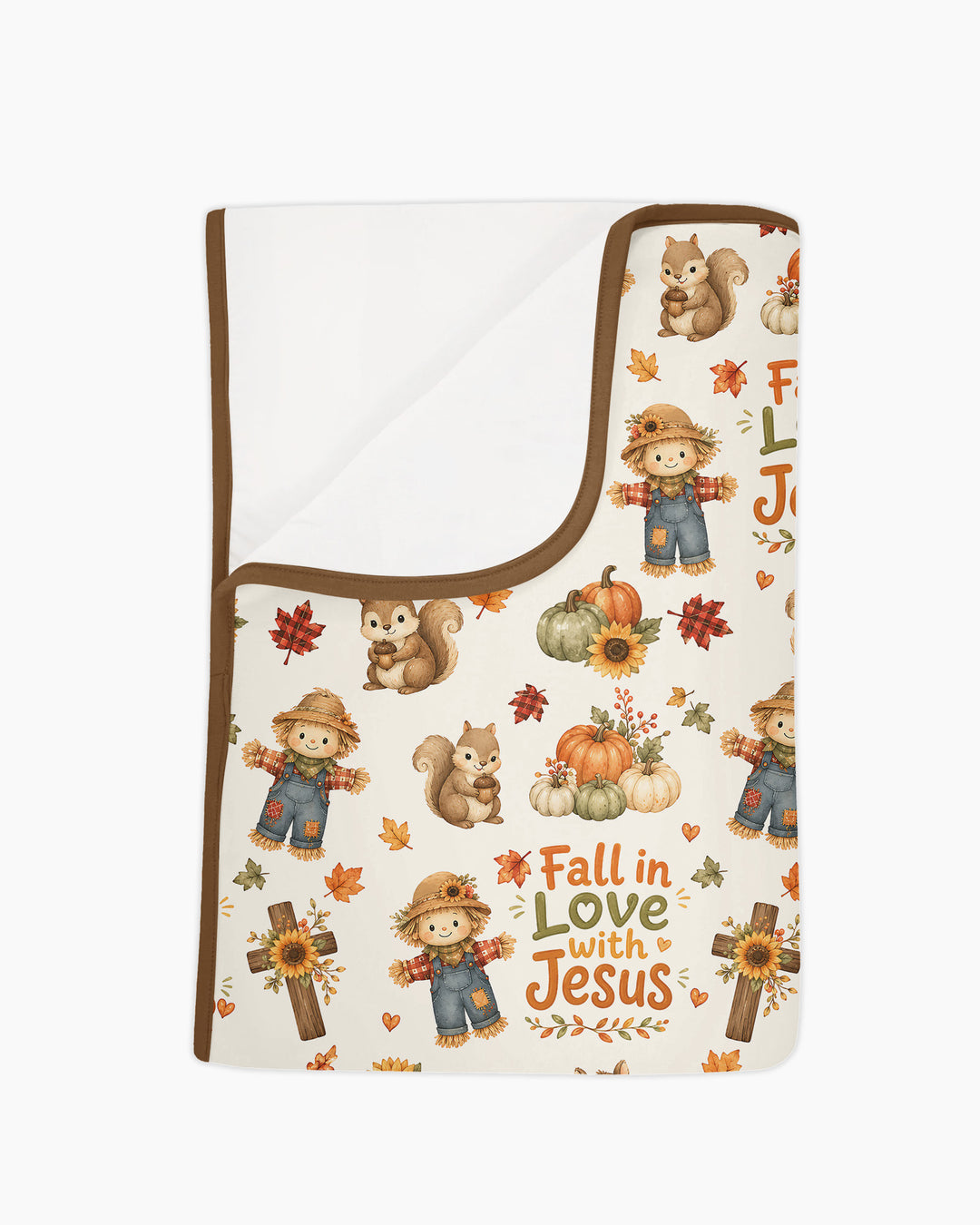 Fall For Jesus Bamboo Blanket