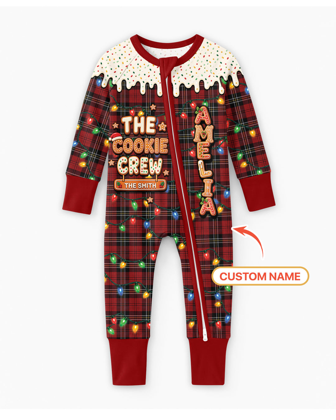 The Cookie Crew Custom Name Bamboo Convertible Zippy